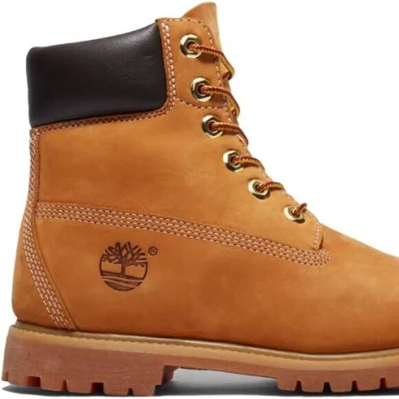 Timberland Classic 6-Inch Premium Suede Waterproof Boots (New) - Picture 4 of 12